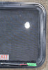 Used Black Radius Emergency Opening Window : 29 1/2" W x 21 1/2" H x 1 3/4" - Young Farts RV Parts