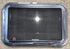 Used Black Radius Emergency Opening Window : 29 1/4" W x 19 1/4" H x 1 1/4" - Young Farts RV Parts