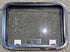 Used Black Radius Emergency Opening Window : 29 1/4" W x 21 1/2" H x 1 3/4" - Young Farts RV Parts