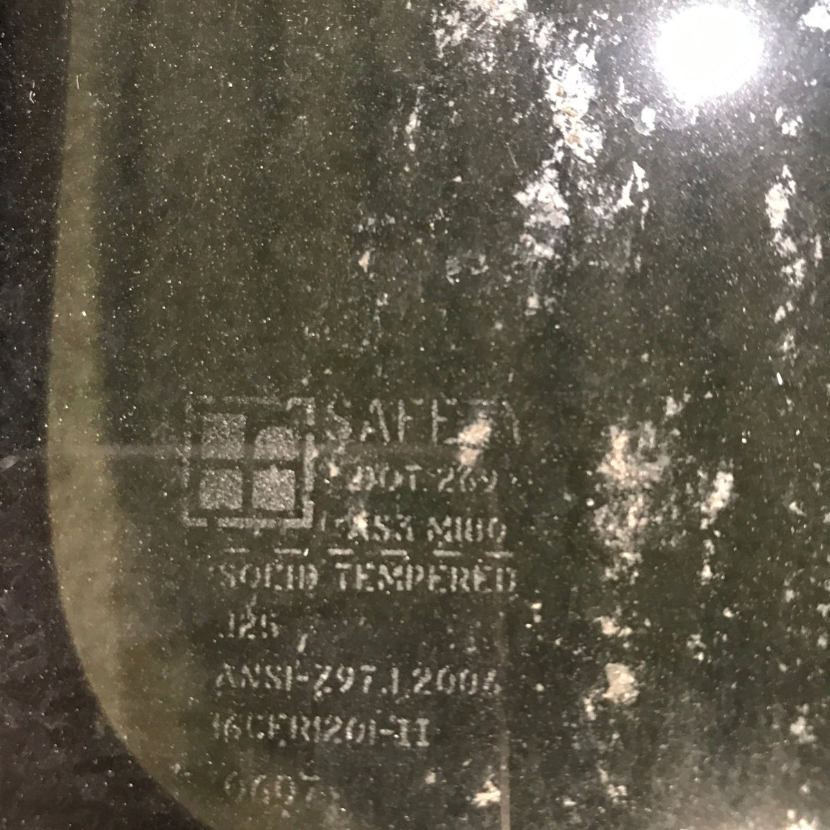 Used Black Radius Emergency Opening Window : 29.5