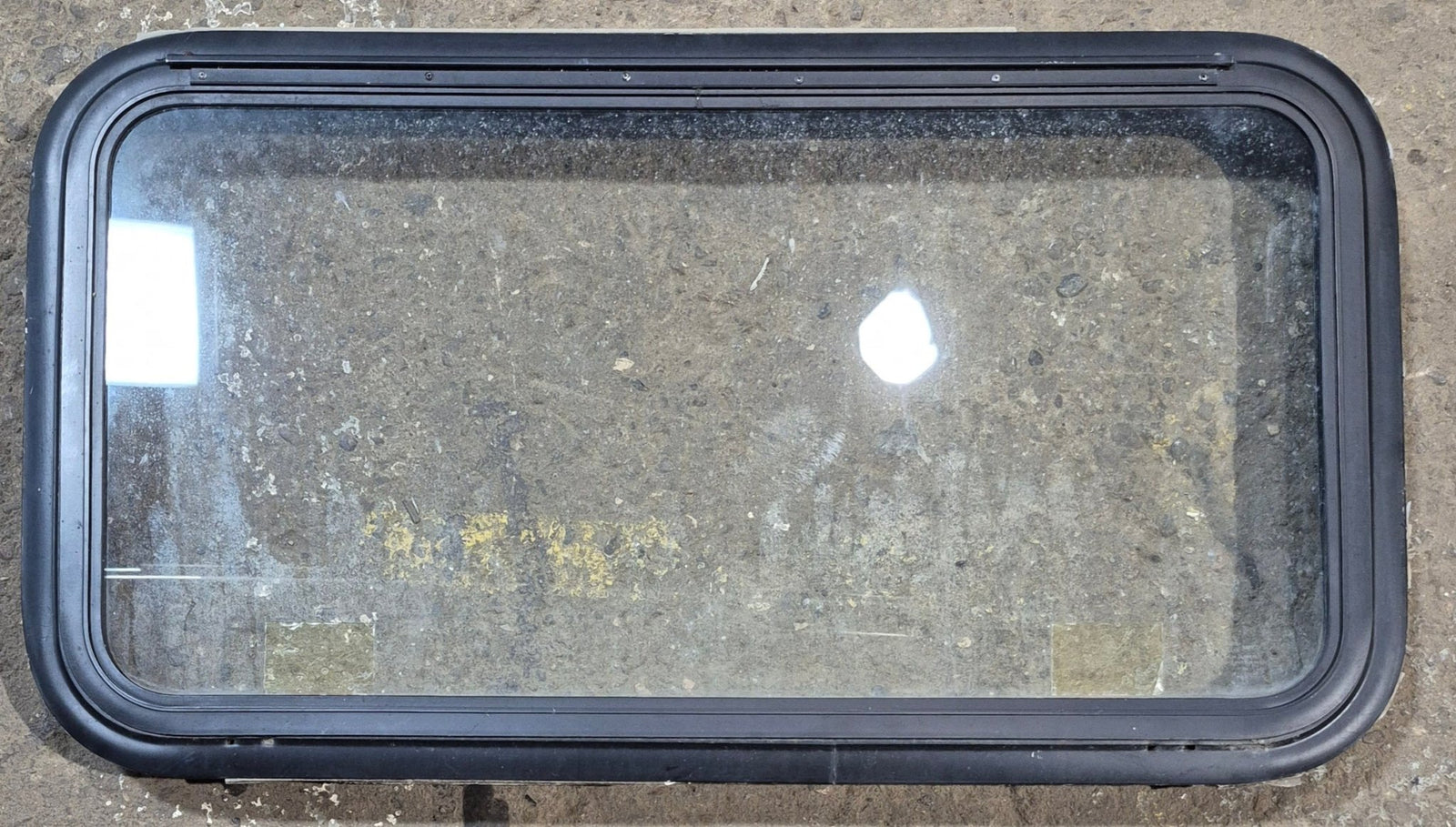 Used Black Radius Emergency Opening Window : 35 1/4