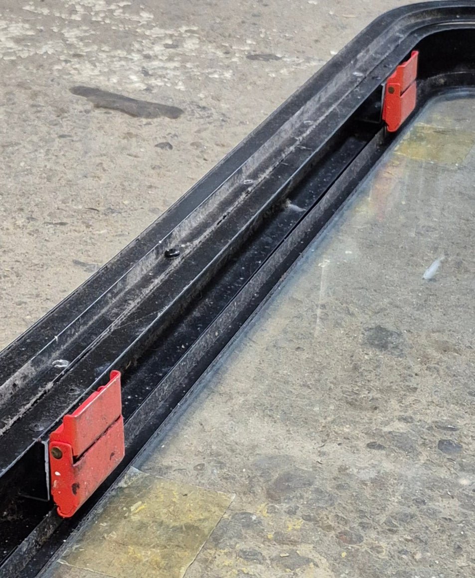 Used Black Radius Emergency Opening Window : 35 1/4