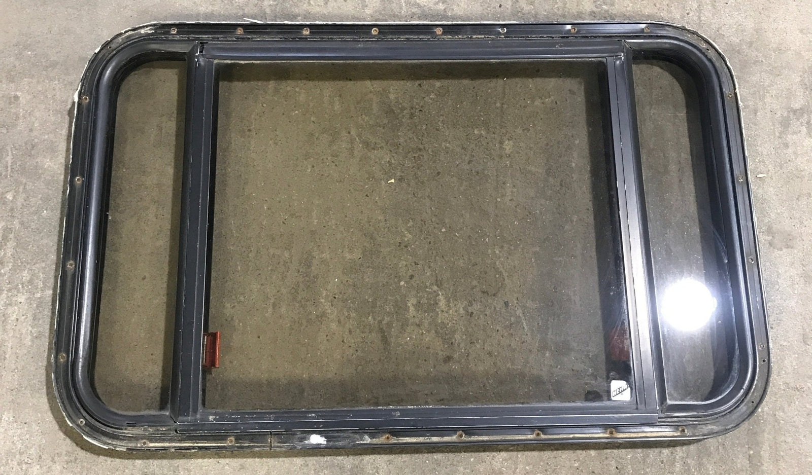 Used Black Radius Emergency Opening Window : 36 1/2