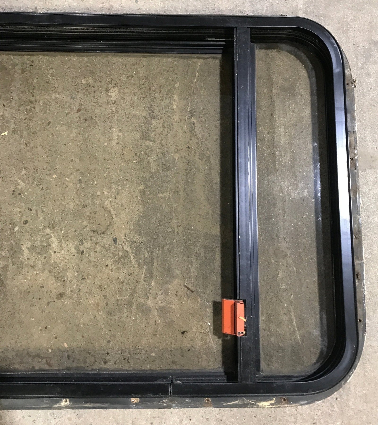 Used Black Radius Emergency Opening Window : 36 1/2