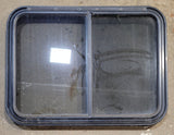 Used Black Radius Emergency Opening Window : 36 3/4