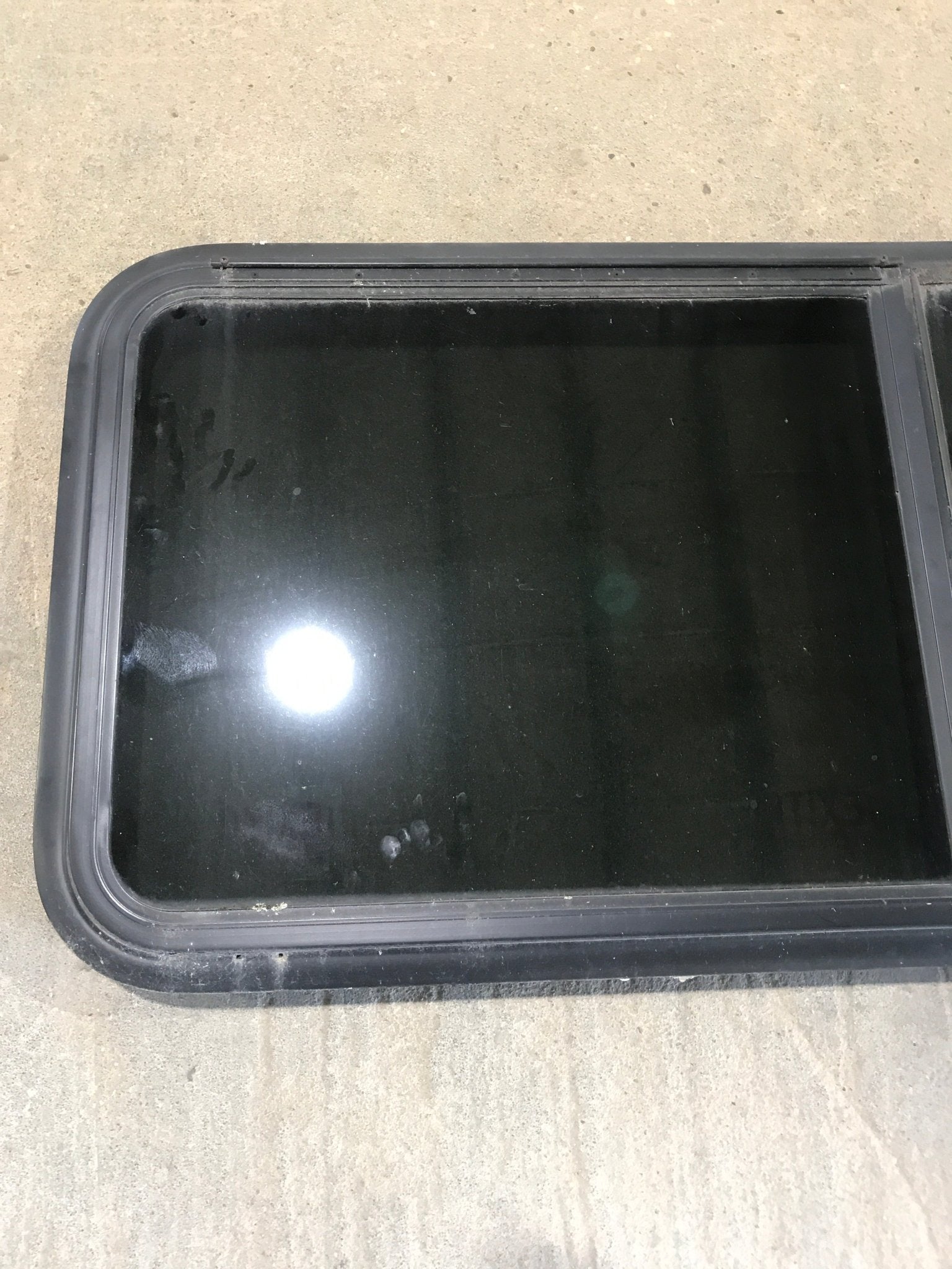 Used Black Radius Emergency Opening Window : 41 1/2