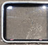 Used Black Radius Emergency Opening Window : 41 1/2" W x 21 3/4" H x 1 1/4" D - Young Farts RV Parts