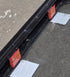 Used Black Radius Emergency Opening Window : 47 1/4" W x 21 1/4" H x 1 3/4" D - Young Farts RV Parts