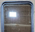 Used Black Radius Non Opening Window : 21 3/4" W x 42 1/4" H x 2" - Young Farts RV Parts