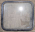 Used Black Radius Non - Opening Window : 23 1/4" W x 21 1/2" H x 1 7/8" D - Young Farts RV Parts