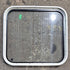 Used Black Radius Non - Opening Window - 23.375 X 21.75 X 1.625 - Young Farts RV Parts