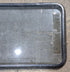 Used Black Radius Non - Opening Window : 34 1/4 x 23 1/4 x 1 1/2" D - Young Farts RV Parts
