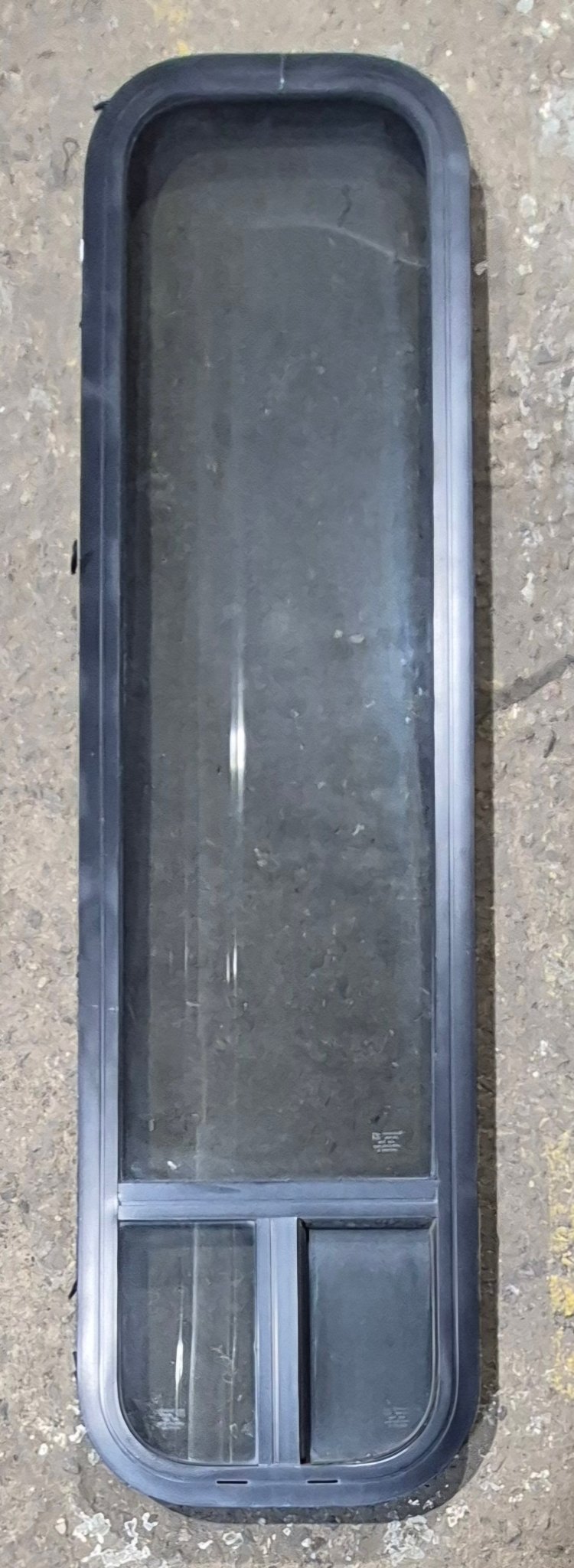 Used Black Radius Opening Window : 11 1/4