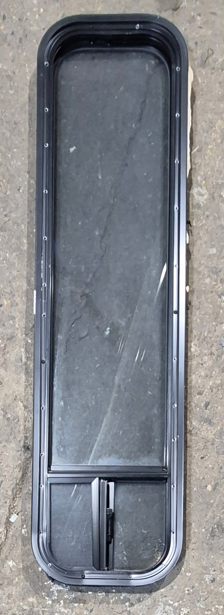 Used Black Radius Opening Window : 11 1/4