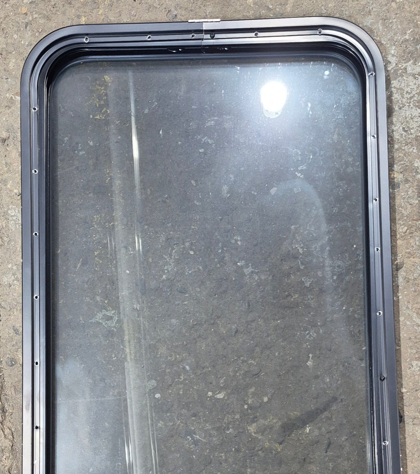 Used Black Radius Opening Window : 21 1/4