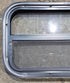 Used Black Radius Opening Window : 23 1/2" W x 14 1/4" H x 1 7/8" - Young Farts RV Parts