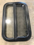 Used Black Radius Opening Window : 23 1/2" W x 14 3/4" H x 2" - Young Farts RV Parts