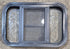 Used Black Radius Opening Window : 23 1/2" W x 15 1/2" H x 1 7/8" - Young Farts RV Parts
