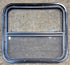 Used Black Radius Opening Window : 23 1/4" W x 21 1/4" H x 1 1/2" - Young Farts RV Parts