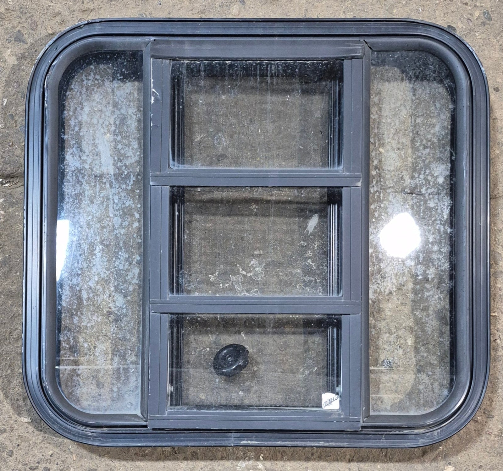 Used Black Radius Opening Window : 23 1/4