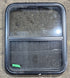 Used Black Radius Opening Window : 23 1/4" W x 28 1/4" H x 1 3/4" D - Young Farts RV Parts