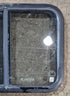 Used Black Radius Opening Window : 23 3/4" W x 17 3/4" H x 1 7/8" - Young Farts RV Parts
