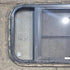 Used Black Radius Opening Window : 23 3/4" X 15" X 1 1/2 - Young Farts RV Parts