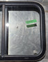 Used Black Radius Opening Window : 24 1/4" W x 17 3/4" H x 1 3/4" - Young Farts RV Parts