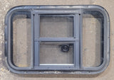 Used Black Radius Opening Window : 25 3/4