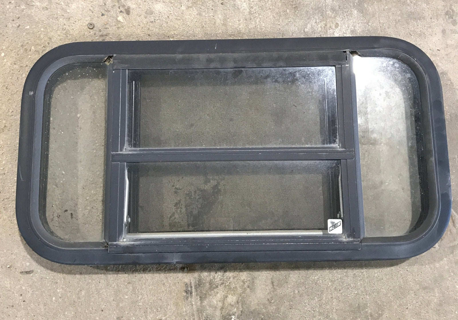 Used Black Radius Opening Window : 29 1/2