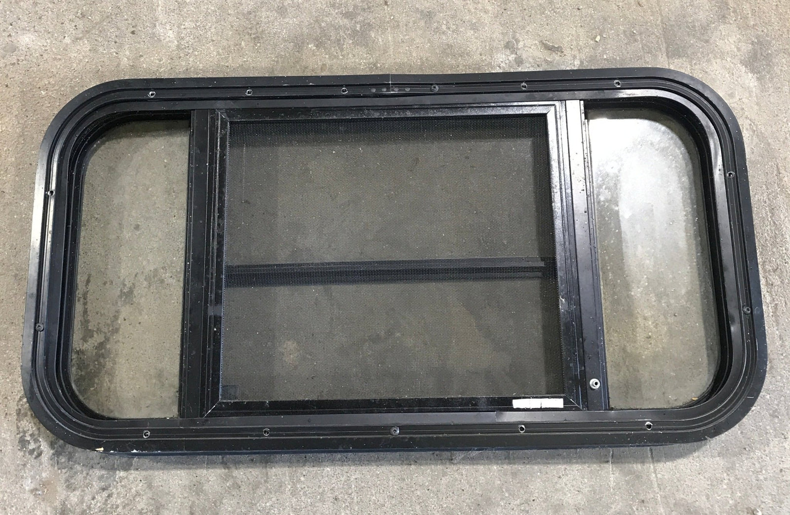 Used Black Radius Opening Window : 29 1/2