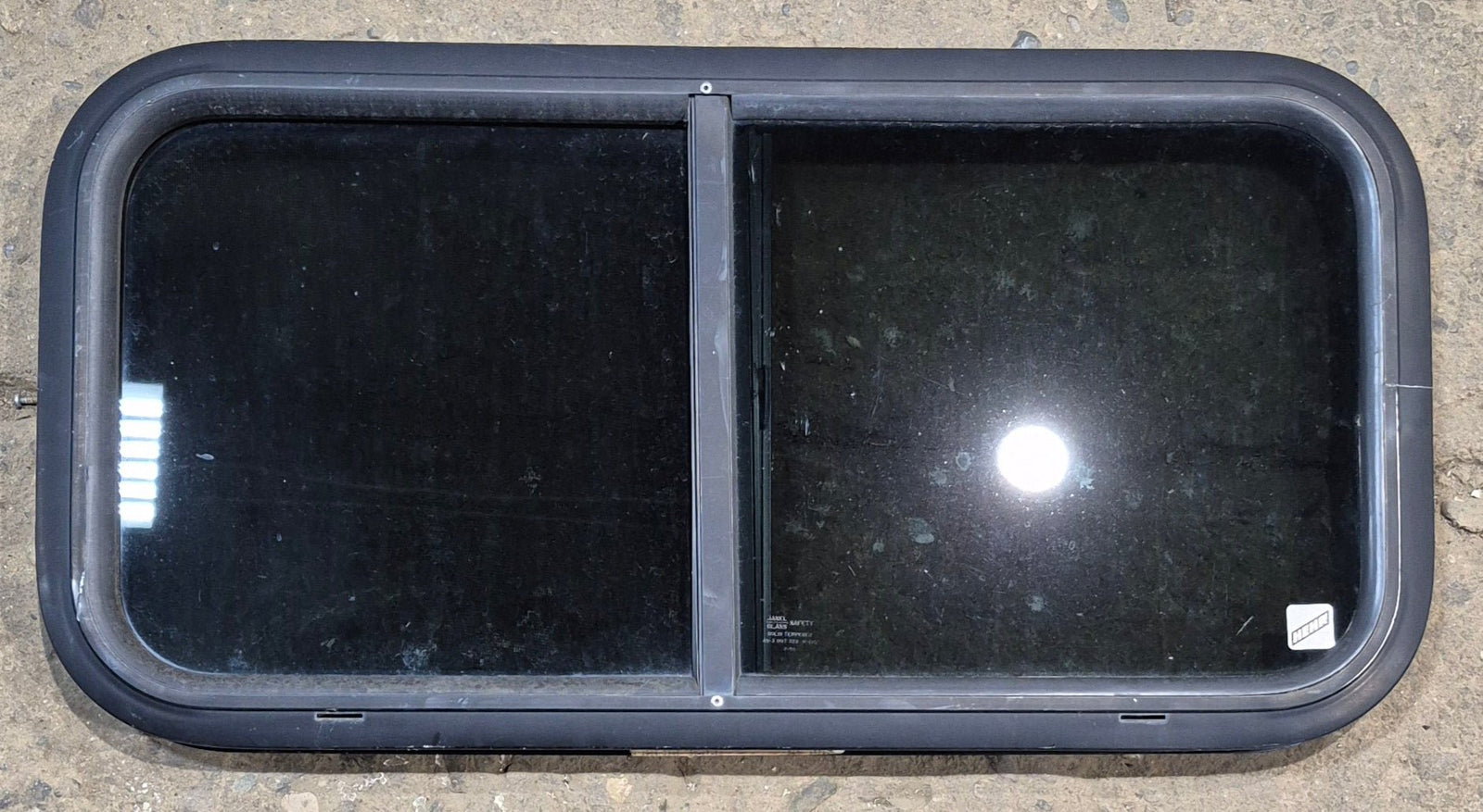 Used Black Radius Opening Window : 29 1/2