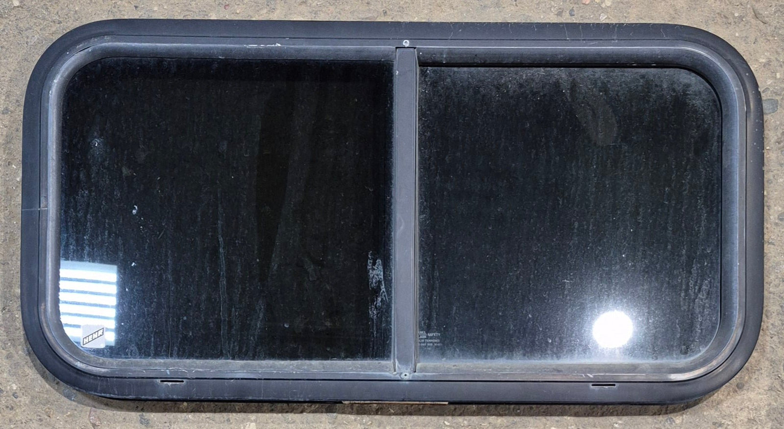 Used Black Radius Opening Window : 29 1/2