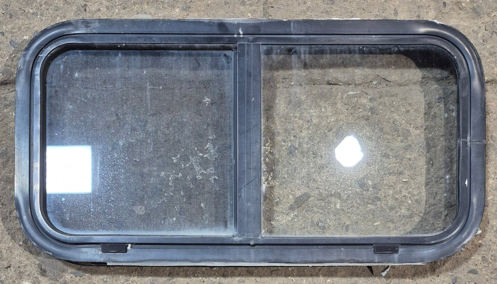 Used Black Radius Opening Window : 29 1/2