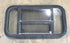 Used Black Radius Opening Window : 29 1/2" W x 14 3/4" H x 2" - Young Farts RV Parts