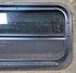 Used Black Radius Opening Window : 29 1/4" W x 14 1/4" H x 1 3/4" - Young Farts RV Parts