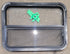 Used Black Radius Opening Window : 29 1/4" W x 21 1/4" H x 1 3/4" - Young Farts RV Parts
