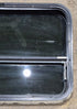 Used Black Radius Opening Window : 29 1/4" W x 21 1/4" H x 2" - Young Farts RV Parts