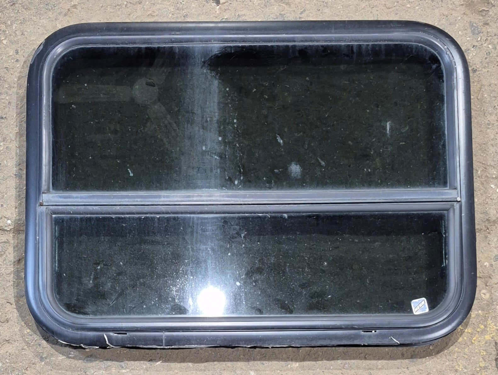 Used Black Radius Opening Window : 29 1/4