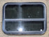 Used Black Radius Opening Window : 29 1/4" W x 21 1/4" H x 2" - Young Farts RV Parts