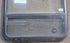Used Black Radius Opening Window : 29 1/4" W x 34 1/2" H x 1 7/8" D - Young Farts RV Parts