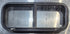 Used Black Radius Opening Window : 30 1/4" W x 11 3/4" H x 1 3/4" - Young Farts RV Parts