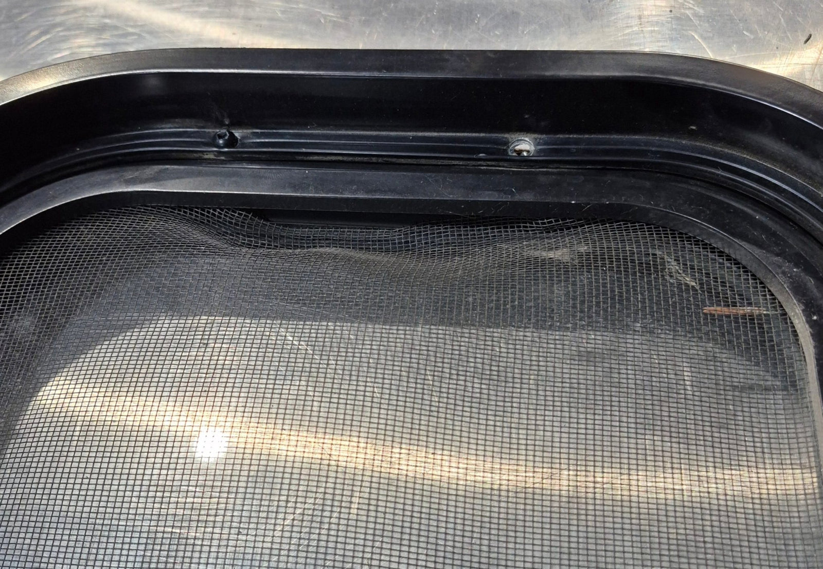 Used Black Radius Opening Window : 30 1/4