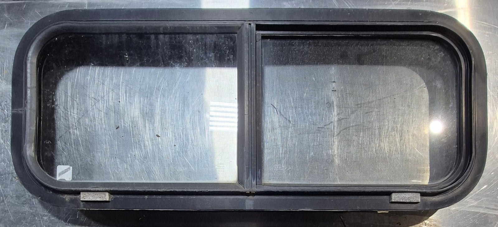 Used Black Radius Opening Window : 30 1/4