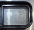 Used Black Radius Opening Window : 30 1/4" W x 11 3/4" H x 1 3/4" - Young Farts RV Parts