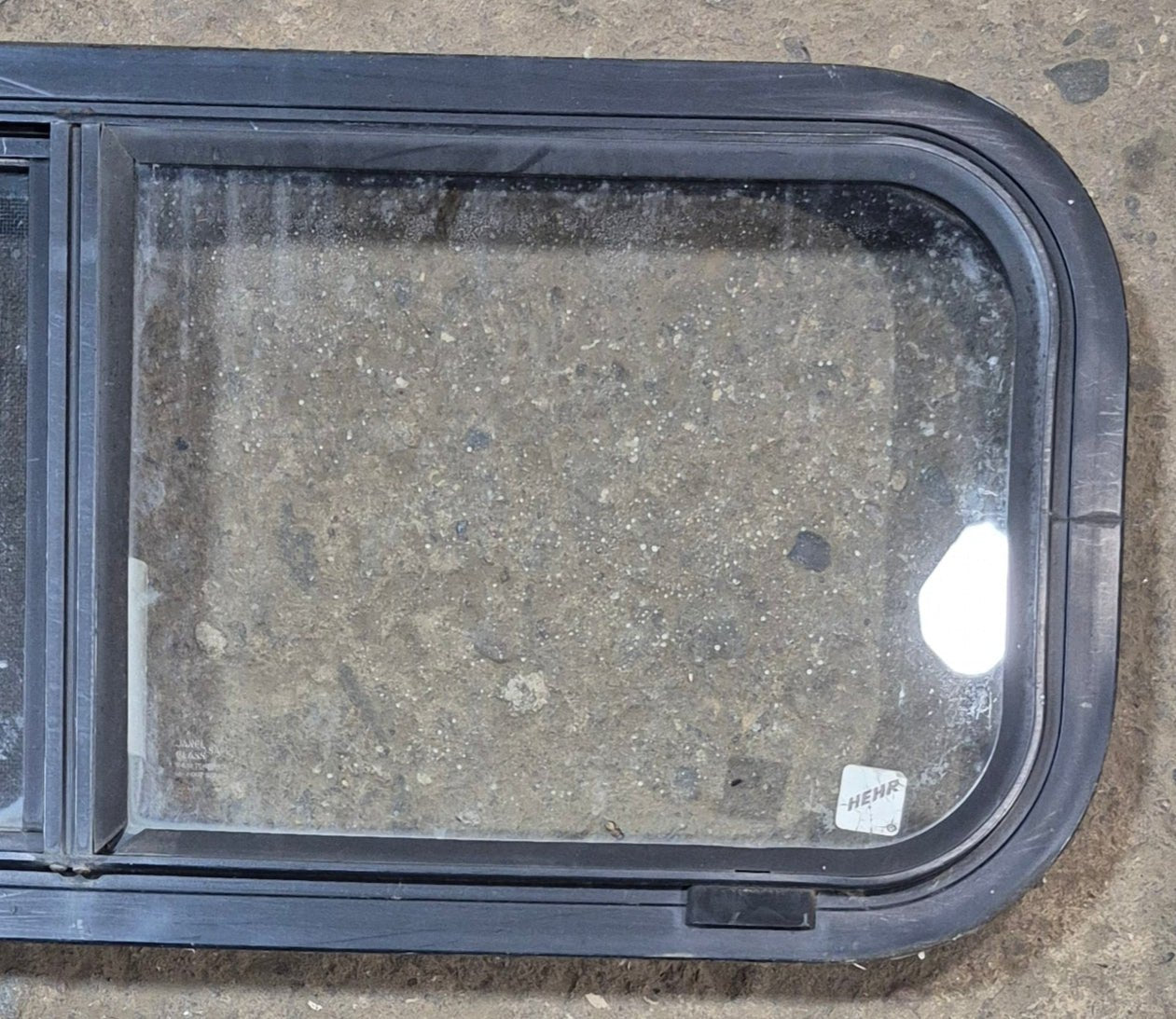 Used Black Radius Opening Window : 30 1/4