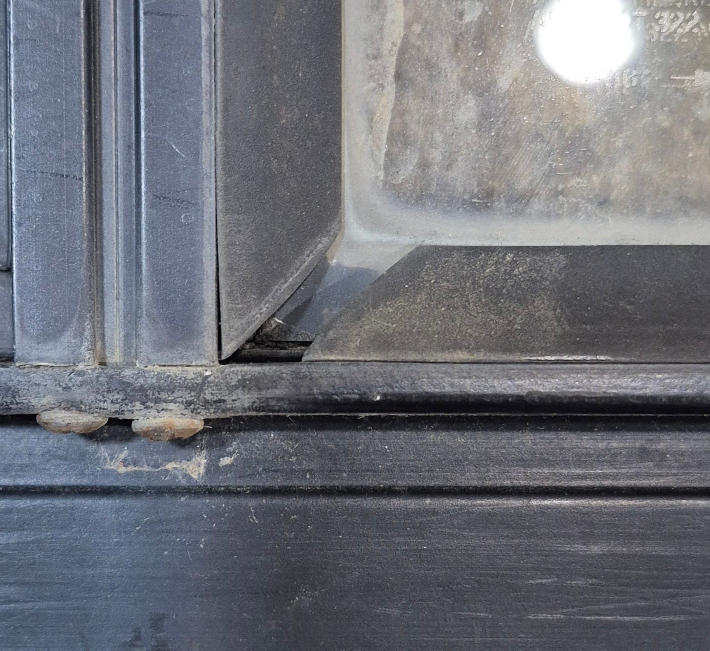 Used Black Radius Opening Window : 30 1/4