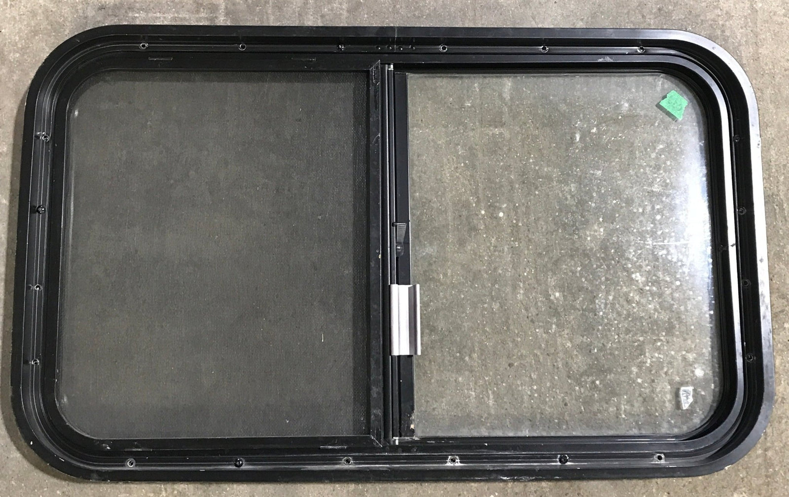 Used Black Radius Opening Window : 30 1/4