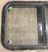 Used Black Radius Opening Window : 30 1/4" W x 17 3/4" H x 1 7/8" D - Young Farts RV Parts