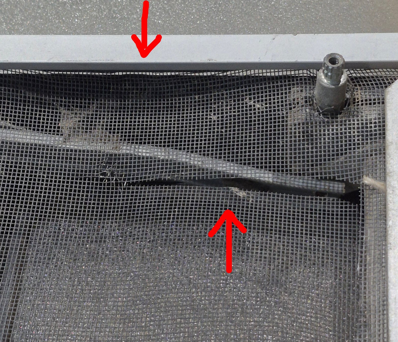 Used Black Radius Opening Window : 30 1/4